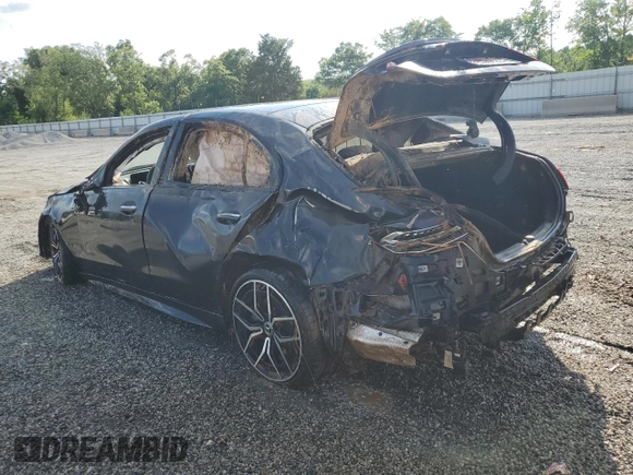 2023 Mercedes-Benz C 300 z VIN W1KAF4GB5PR102925, wystawiony jako Copart lot #56905925 z przebiegiem Nie podano mil oraz Nie do naprawy • Non repairable. Historia ofert i sprzedaży dostępna na DreamBid. Obrazek 2.