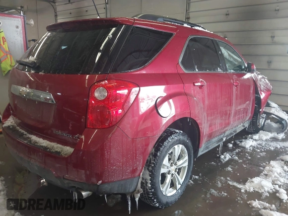 2015 Chevrolet Equinox LT with VIN 2GNFLFE31F6320281, listed as a IAAI auction lot 41598308 with 91,705 mi miles and . Bid and sale history available at DreamBid. Image 4.