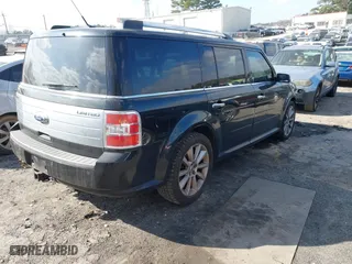2012 Ford Flex Limited with VIN 2FMGK5DC9CBD20541, listed as a IAAI auction lot 41491141 with 222,646 mi miles. Bid and sale history available at carsss.com. Image 4.