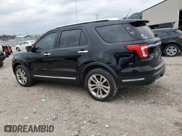 2019 Ford Explorer Limited z VIN 1FM5K8FH6KGB52401, wystawiony jako Copart lot #85208344 z przebiegiem 105 006 mil mil oraz Szkoda całkowita • Salvage title. Historia ofert i sprzedaży dostępna na DreamBid. Obrazek 2.