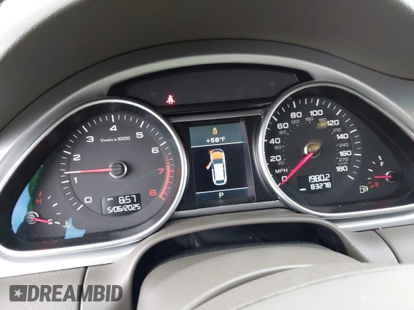 2013 Audi Q7 S line Prestige z VIN WA1DGAFE4DD016670, wystawiony jako IAAI lot #42201459 z przebiegiem 83 278 mil mil oraz . Historia ofert i sprzedaży dostępna na DreamBid. Obrazek 7.