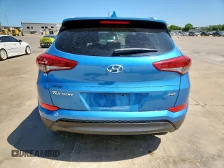 2018 Hyundai Tucson SEL with VIN KM8J3CA40JU642383, listed as a Copart auction lot 57391165 with 179,259 mi miles and Salvage title. Bid and sale history available at DreamBid. Image 6.