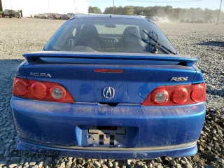 2006 Acura RSX with VIN JH4DC54846S019412, listed as a Copart auction lot 75256444 with 197,806 mi miles and Salvage Title. Bid and sale history available at carsss.com. Image 6.