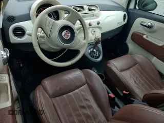 2015 FIAT 500 Lounge with VIN 3C3CFFCR2FT575516, listed as a Copart auction lot 86325714 with 149,465 mi miles and Salvage title. Bid and sale history available at DreamBid. Image 8.
