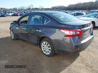 2014 Nissan Sentra SV with VIN 1N4AB7AP5EN852329, listed as a IAAI auction lot 41894519 with 181,414 mi miles and . Bid and sale history available at DreamBid. Image 3.