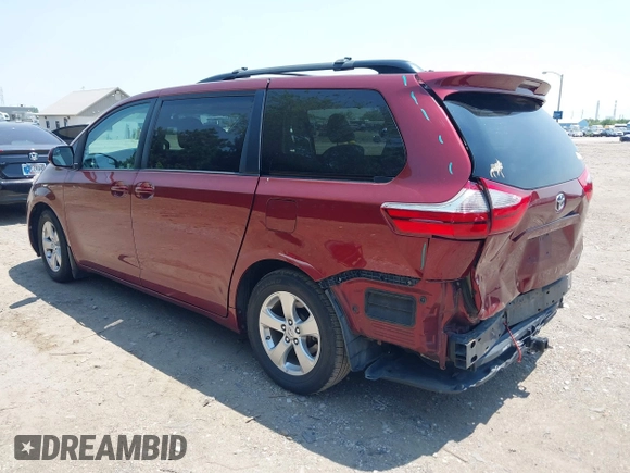 2016 Toyota Sienna LE AAS with VIN 5TDKK3DC5GS743477, listed as a IAAI auction lot 42406726 with 151,829 mi miles and . Bid and sale history available at DreamBid. Image 3.