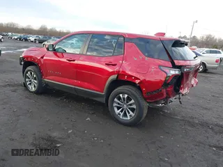 2025 Chevrolet Equinox AWD LT with VIN 3GNAXPEG3SL111704, listed as a IAAI auction lot 41194434 with 2,091 mi miles. Bid and sale history available at carsss.com. Image 3.