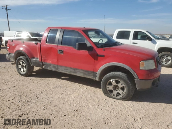 2006 Ford F-150 XLT with VIN 1FTPX04536KC79022, listed as a Copart auction lot 87627175 with 183,663 mi miles and Salvage title. Bid and sale history available at DreamBid. Image 4.