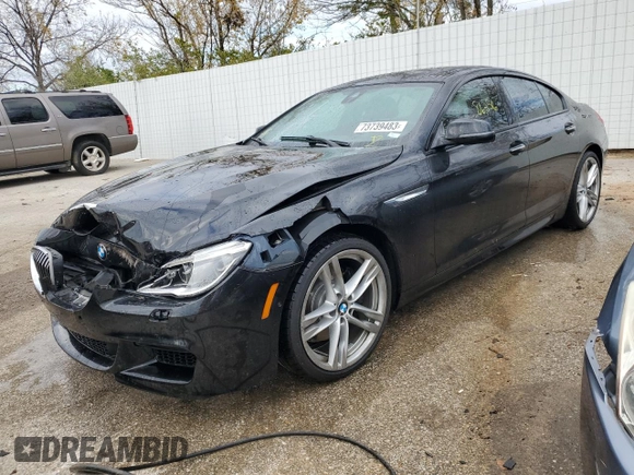 2017 BMW 6 Series 640i xDrive with VIN WBA6D2C55HGT66277, listed as a Copart auction lot 73739483 with 86,356 mi miles. Bid and sale history available at carsss.com. Image 1.