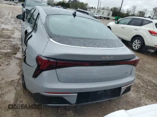 2025 Kia K5 GT-Line with VIN KNAG64J78S5286148, listed as a Copart auction lot 50005605 with 12,086 mi miles and Salvage Title. Bid and sale history available at carsss.com. Image 6.