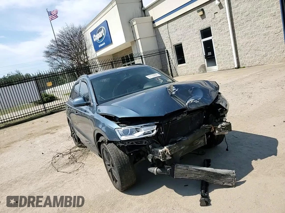 2016 Audi Q3 Premium Plus with VIN WA1EFCFS1GR019428, listed as a Copart auction lot 51129845 with 99,221 mi miles and Salvage Title. Bid and sale history available at carsss.com. Image 11.