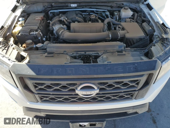 2024 Nissan Frontier S with VIN 1N6ED1CL5RN674048, listed as a Copart auction lot 49461315 with 6,052 mi miles and Salvage Title. Bid and sale history available at DreamBid. Image 11.