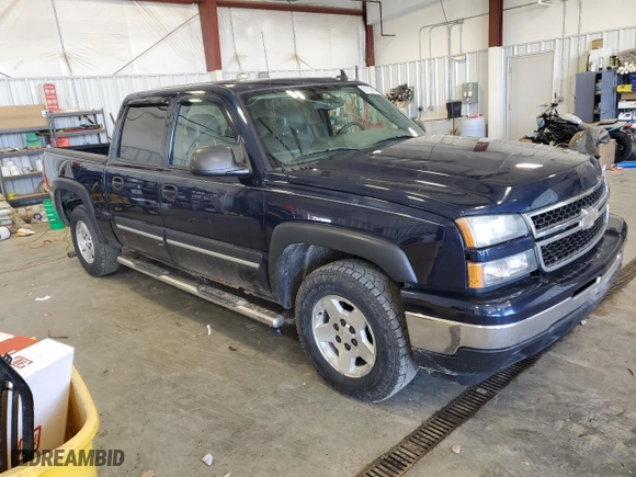 2006 Chevrolet Silverado 1500 LT2 with VIN 2GCEK13TX61158712, listed as a Copart auction lot 51158195 with 282,293 mi miles and Non Repairable. Bid and sale history available at carsss.com. Image 4.