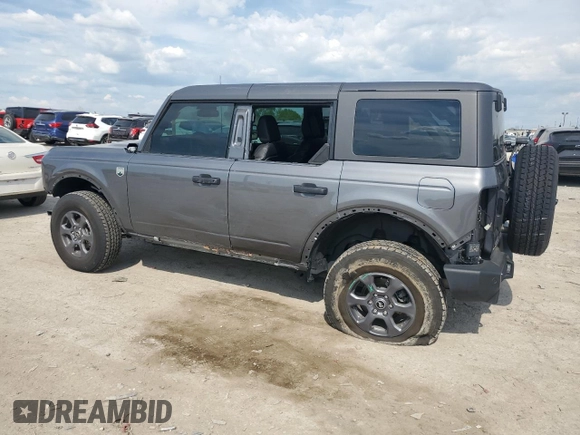 2023 Ford Bronco with VIN 1FMEE5BP3PLC01720, listed as a Copart auction lot 56186505 with 14,229 mi miles and Salvage title. Bid and sale history available at DreamBid. Image 2.