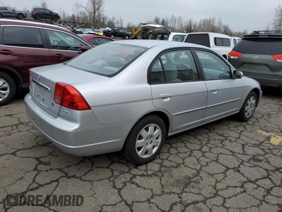 2002 Honda Civic z VIN JHMES26842S001599, wystawiony jako Copart lot #48733095 z przebiegiem 112 849 mil mil oraz Czysty tytuł • Clean title. Historia ofert i sprzedaży dostępna na DreamBid. Obrazek 3.