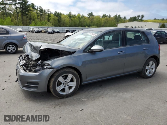 2017 Volkswagen Golf S с VIN 3VW217AU1HM015595, выставлен на аукционе Copart как лот 57384805 с пробегом 49 257 миль миль и Списание • Salvage title. История ставок и продаж доступна на DreamBid. Изображение 1.