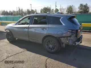 2015 Infiniti QX60 with VIN 5N1AL0MM3FC557643, listed as a Copart auction lot 52413595 with 120,136 mi miles and Salvage title. Bid and sale history available at DreamBid. Image 2.