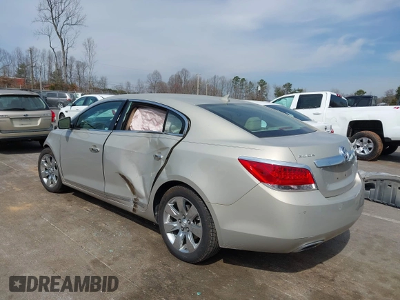 2012 Buick LaCrosse Premium 1 z VIN 1G4GD5E37CF149117, wystawiony jako IAAI lot #41791867 z przebiegiem 123 062 mil mil oraz . Historia ofert i sprzedaży dostępna na DreamBid. Obrazek 3.
