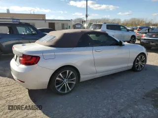 2016 BMW 2 Series 228i xDrive with VIN WBA1L9C52GV767480, listed as a Copart auction lot 81527284 with 91,066 mi miles and Salvage Title. Bid and sale history available at carsss.com. Image 3.