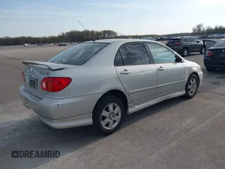2003 Toyota Corolla CE with VIN 1NXBR32E63Z179629, listed as a IAAI auction lot 42043795 with 204,736 mi miles. Bid and sale history available at carsss.com. Image 4.