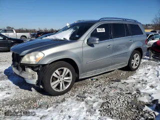 2011 Mercedes-Benz GL-Class GL 450 with VIN 4JGBF7BE5BA634633, listed as a Copart auction lot 46433655 with 176,246 mi miles and Salvage Title. Bid and sale history available at carsss.com. Image 1.