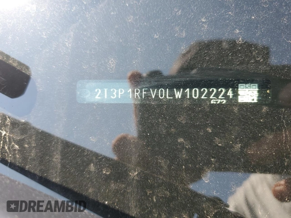 2020 Toyota RAV4 XLE z VIN 2T3P1RFV0LW102224, wystawiony jako Copart lot #62390525 z przebiegiem 80 623 mil mil oraz Szkoda całkowita • Salvage title. Historia ofert i sprzedaży dostępna na DreamBid. Obrazek 13.