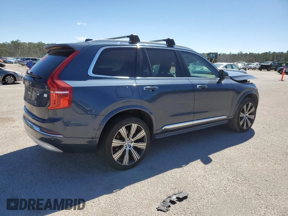 2022 Volvo XC90 Inscription with VIN YV4BR0CL9N1787601, listed as a Copart auction lot 47839415 with Not Provided miles and Salvage Title. Bid and sale history available at DreamBid. Image 3.