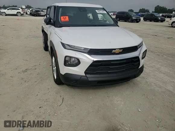 2021 Chevrolet TrailBlazer LS with VIN KL79MMS27MB033828, listed as a Copart auction lot 46075424 with 28,882 mi miles and . Bid and sale history available at DreamBid. Image 12.