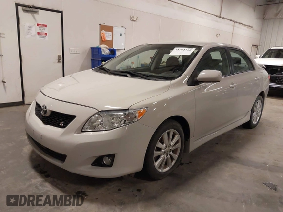 2010 Toyota Corolla with VIN 1NXBU4EE1AZ265184, listed as a IAAI auction lot 41972368 with 71,552 mi miles. Bid and sale history available at carsss.com. Image 17.