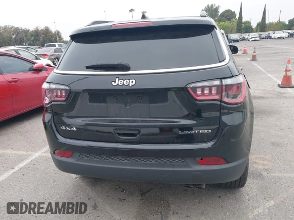 2019 Jeep Compass Limited with VIN 3C4NJDCB4KT594525, listed as a IAAI auction lot 42472846 with 84,815 mi miles and . Bid and sale history available at DreamBid. Image 16.