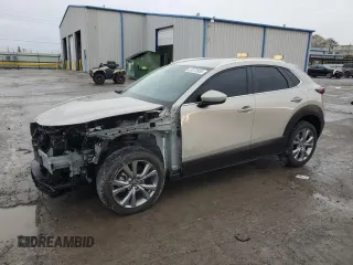 2023 Mazda CX-30 2.5 S Carbon Edition with VIN 3MVDMBCM5PM585339, listed as a Copart auction lot 43573935 with 12,676 mi miles and Salvage Title. Bid and sale history available at carsss.com. Image 1.