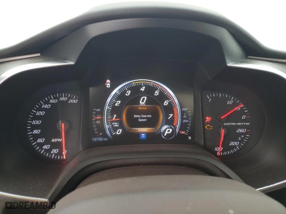 2019 Chevrolet Corvette 1LT with VIN 1G1YB2D7XK5113792, listed as a Copart auction lot 51757295 with 19,780 mi miles and Salvage Title. Bid and sale history available at carsss.com. Image 9.