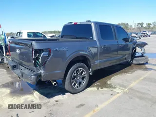 2024 Ford F-150 STX with VIN 1FTFW2L56RKD65618, listed as a IAAI auction lot 41844860 with 18,054 mi miles and . Bid and sale history available at carsss.com. Image 4.