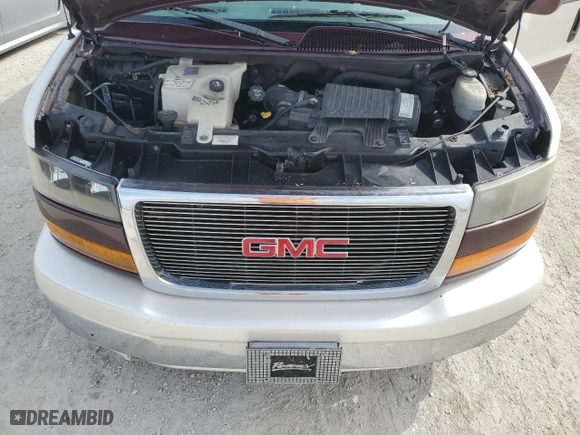 2005 GMC Savana Cargo Van YF7 Upfitter with VIN 1GDFG15T351246441, listed as a Copart auction lot 76742774 with 0 mi miles and Salvage Title. Bid and sale history available at carsss.com. Image 12.