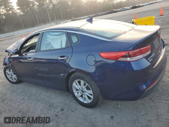 2018 Kia Optima LX with VIN 5XXGT4L39JG219218, listed as a Copart auction lot 86325164 with 179,531 mi miles and Salvage Title. Bid and sale history available at carsss.com. Image 2.