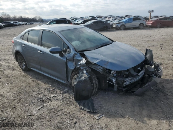 2021 Toyota Corolla LE with VIN 5YFHPMAE5MP176862, listed as a Copart auction lot 43876925 with 65,654 mi miles and Salvage Title. Bid and sale history available at carsss.com. Image 4.