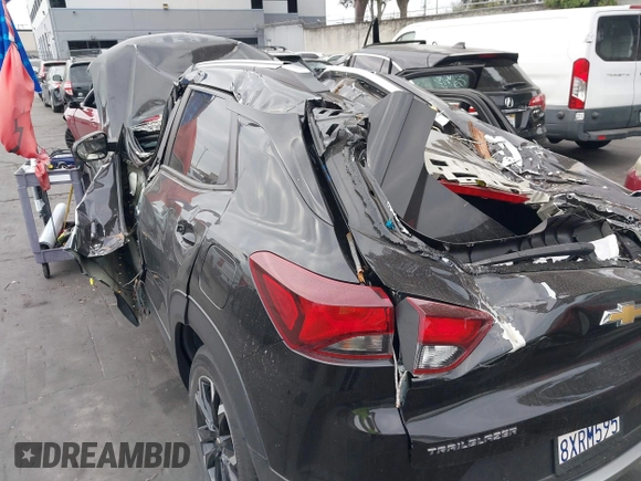 2022 Chevrolet TrailBlazer LT with VIN KL79MPS26NB010883, listed as a IAAI auction lot 41812015 with 61,508 mi miles and . Bid and sale history available at DreamBid. Image 22.