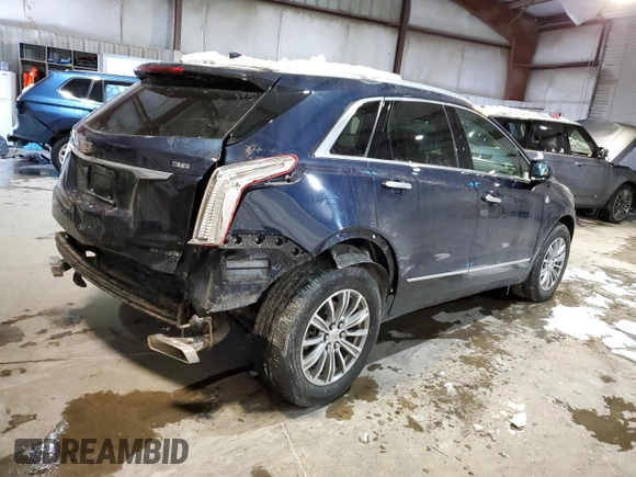 2017 Cadillac XT5 Luxury AWD with VIN 1GYKNDRSXHZ183169, listed as a Copart auction lot 45629905 with 61,903 mi miles and Salvage Title. Bid and sale history available at carsss.com. Image 3.