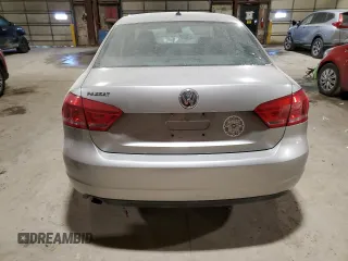 2012 Volkswagen Passat S w/Appearance with VIN 1VWAP7A37CC080611, listed as a Copart auction lot 87850135 with 137,686 mi miles and Salvage Title. Bid and sale history available at carsss.com. Image 6.