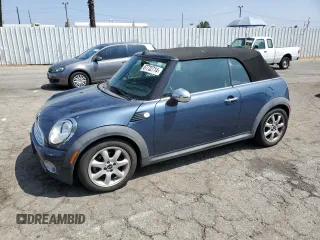 2010 MINI Convertible with VIN WMWMR3C51ATU97217, listed as a Copart auction lot 67732714 with 127,880 mi miles and Clean Title. Bid and sale history available at DreamBid. Image 1.