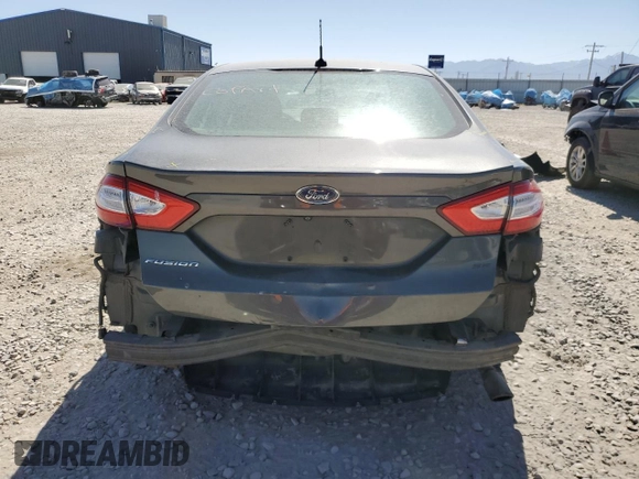 2016 Ford Fusion SE with VIN 3FA6P0H7XGR386496, listed as a Copart auction lot 61578165 with 101,467 mi miles and Salvage title. Bid and sale history available at DreamBid. Image 6.