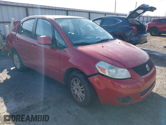 2013 Suzuki SX4 LE with VIN JS2YC5A34D6100952, listed as a IAAI auction lot 41184344 with 1 mi miles. Bid and sale history available at carsss.com. Image 1.