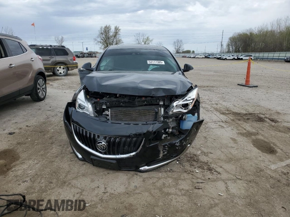 2016 Buick Regal Premium II with VIN 2G4GS5GX2G9111153, listed as a Copart auction lot 53117385 with 137,863 mi miles and Salvage Title. Bid and sale history available at DreamBid. Image 5.