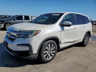 2019 Honda Pilot EX-L with VIN 5FNYF5H5XKB017407, listed as a Copart auction lot 46746065 with 122,898 mi miles and Salvage Title. Bid and sale history available at DreamBid. Image 1.