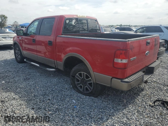 2004 Ford F-150 XLT with VIN 1FTPW12524KB99350, listed as a Copart auction lot 54055955 with 283,887 mi miles and Salvage Title. Bid and sale history available at carsss.com. Image 2.