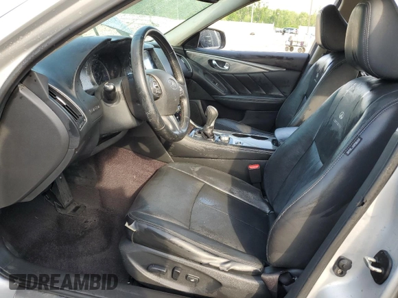 2014 Infiniti Q50 Premium with VIN JN1BV7AP4EM692488, listed as a Copart auction lot 52278185 with Not provided miles and Non repairable. Bid and sale history available at DreamBid. Image 7.
