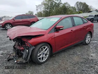 2015 Ford Focus SE with VIN 1FADP3F21FL215049, listed as a Copart auction lot 81341504 with 158,855 mi miles and Salvage Title. Bid and sale history available at carsss.com. Image 1.