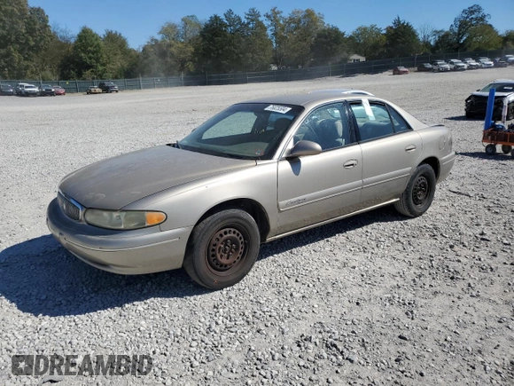 2001 Buick Century Custom with VIN 2G4WS52J411330586, listed as a Copart auction lot 76025504 with 93,405 mi miles and Salvage Title. Bid and sale history available at carsss.com. Image 1.