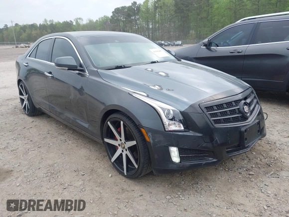 2013 Cadillac ATS Performance with VIN 1G6AC5SX2D0136674, listed as a IAAI auction lot 41942487 with 151,690 mi miles and . Bid and sale history available at carsss.com. Image 1.