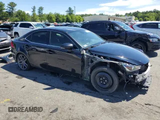 2017 Lexus IS 350 with VIN JTHCE1D22H5014429, listed as a Copart auction lot 59212324 with 78,267 mi miles and Salvage title. Bid and sale history available at DreamBid. Image 4.